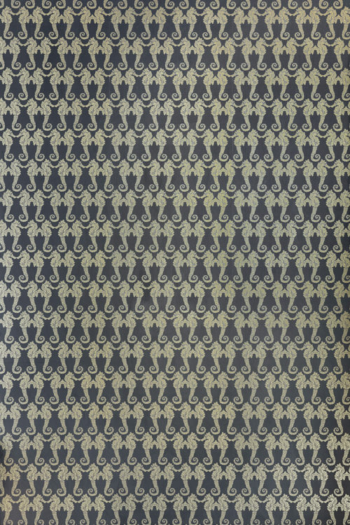 SEAHORSE CHARCOAL GOLD BG1400101